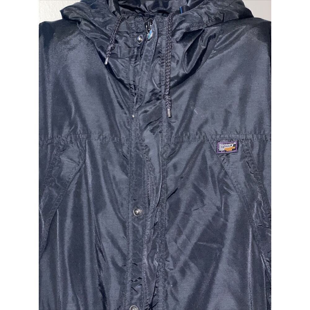 Discovery Bay Adventure Wear Men’s Hooded Parka Jacket Black Size S